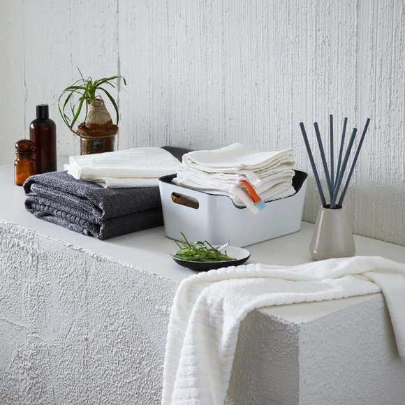 IKEA KRAMA Washcloth, white 12x12 " - Picture 12 of 15